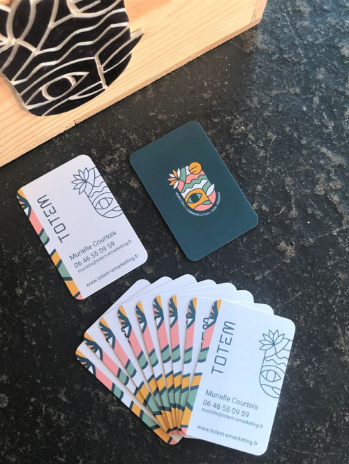 Carte de Visite pour Totem E-Marketing