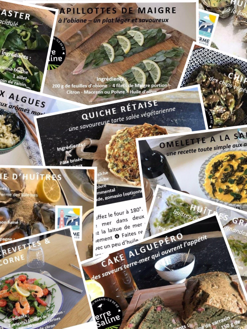 Recettes Créatives : rédaction et photographie par Totem E-Marketing Ile de Ré