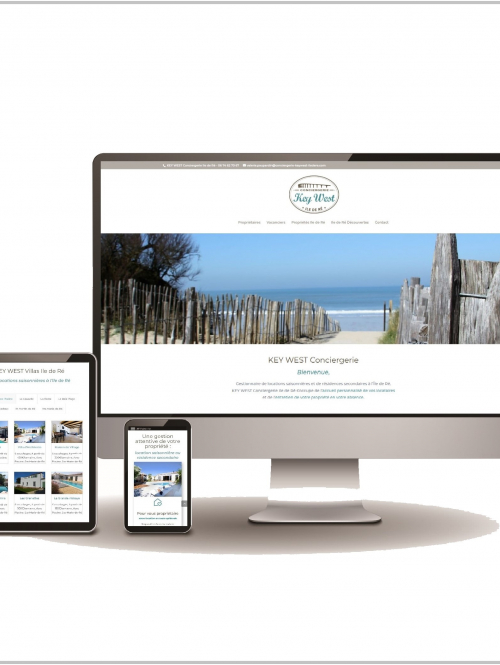 KeyWest visuel mock up neutre gris