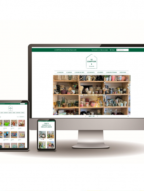 Site Web Le Comptoir