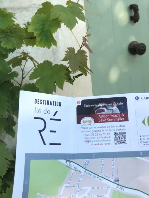 Réalisation d'encart publicitaire TOTEM E-marketing Ile de Ré